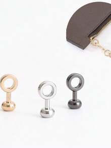 Hardware Accessories (Including Buckle Rings) - Zipper Buckle Rings, Chain Clip Connector Set Conversion Bag Accessories, Suitable For Crossbody Bag And Wallet Modification, DIY Handbag Accessories, Adjustable, Zinc Alloy, Punk Metal, Suitable For Suitcases, Handicrafts, Clothing, Bags, Shoes, Suitable For Craft Enthusiasts - Multicolor - View 4