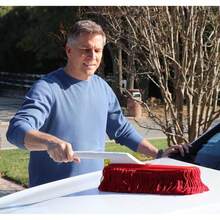 California 73554 - Plumero de plástico con fregona de algodón Rojo Que Elimina de Forma rápida y Segura el Polvo Diario Ligero - 1 - Ver 11