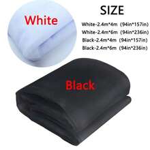 1 件户外花园植物覆盖物 - 蚊帐、鸟障、露台网 - 透气节日礼物户外花园植物覆盖物 - 蚊帐、鸟障、露台网 - 透气、多用途花园网，用于蚊帐和鸟障、植物保护、庭院 - 彩色 - 查看 12