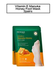 15对/10对/5对/3对/2对维生素E、麦卢卡蜂蜜滋养足膜、烟酰胺美白足膜、山羊奶保湿长管足膜柔肤亮肤