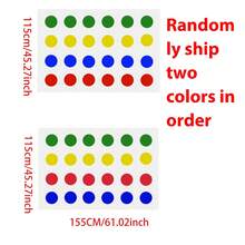 1 件户外趣味棋盘游戏扭动室内玩具扭动身体适合青少年运动互动适合家人朋友聚会玩具/日/圣诞节礼物、游戏礼物