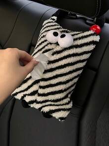 Hộp đựng khăn giấy hình xe hơi hoạt hình sáng tạo, Giấy lụa nhung, Hộp khăn giấy tựa tay ô tô, Khăn giấy tựa lưng ghế ô tô, Hộp đựng khăn giấy treo tường dùng tại nhà - Nhiều màu - Xem 3