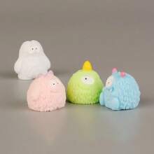 Halloween Mini Decor, Cartoon 3D DIY Accessories, Cute Bug-Eyed Monster Figurines, DIY Decoration Blind Bag Accessories, Car/Desk Decor, DIY Hair Clips, Dollhouse Decor, Holiday/Birthday/Christmas/Valentine's Day/New Year Gifts - Multicolor - View 9