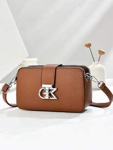 新款时尚单肩包，优雅刺绣大容量手提包，高端经典百搭休闲托特包，适合外出、旅行、购物，情人节的绝佳礼物 - 彩色 - 查看 12