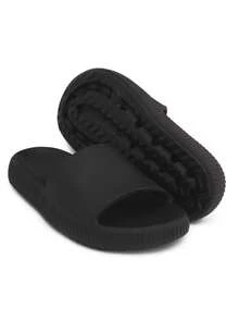 Women's Basic Open Toe Flip Flops Casual Fashion - 黑色 - 查看 2