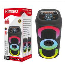 Pulse 5 Bluetooth Speaker – Dynamic LED Speaker, Powerful Bass, 360° Sound, Rechargeable & Portable - Black - View 1
