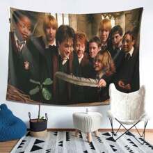 WB 1PC Magic Classmates, Tapestry, Suitable For Various Festivals, Perfect Tapestry Gift, Living Room Bedroom Office Dormitory Birthday Home Decoration Wall Carpet/Room Decoration/Party Decoration Wall Hanging