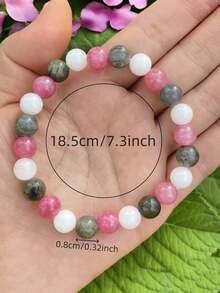 女士正能量手链天然石情感手链水晶精神珠宝教师妈妈50岁21岁生日大姐姐礼物