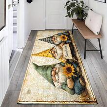 1 件秋季小矮人印花仿羊毛 TPR 底部门垫、浴室垫、厨房垫、洗衣房垫、节日氛围装饰、家居装饰、派对装饰、婚礼装饰、餐厅装饰 - ZFYR-017 - 查看 10