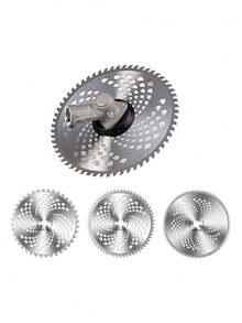 Disco Sierra Corte Cuchilla Desbrozadora 40/60/80 Dientes Adecuadas para cortar y podar ya que no es necesario aplicar mucha presión durante el proceso Pueden utilizarse para podar árboles limpiar maleza cortar cuerda eliminar malezas y arbustos haciendo que su jardín sea más ordenado y manejable - 40 - Ver 1