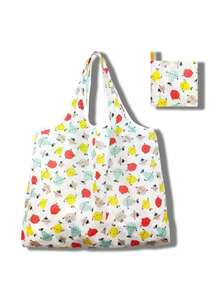 Bolsas de compras plegables, bolsas reutilizables para compras, bolsas compactas para uso periódico, reciclaje, bolsas de compras (animales) - Multicolor - Ver 10