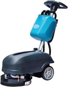 Outdoor Hand Push Sweeper Hand Pushed Small Floor Scrubber, Commercial Industrial Plant, Shopping Mall,Restaurant, Vacuum Mop Sweeping Machine