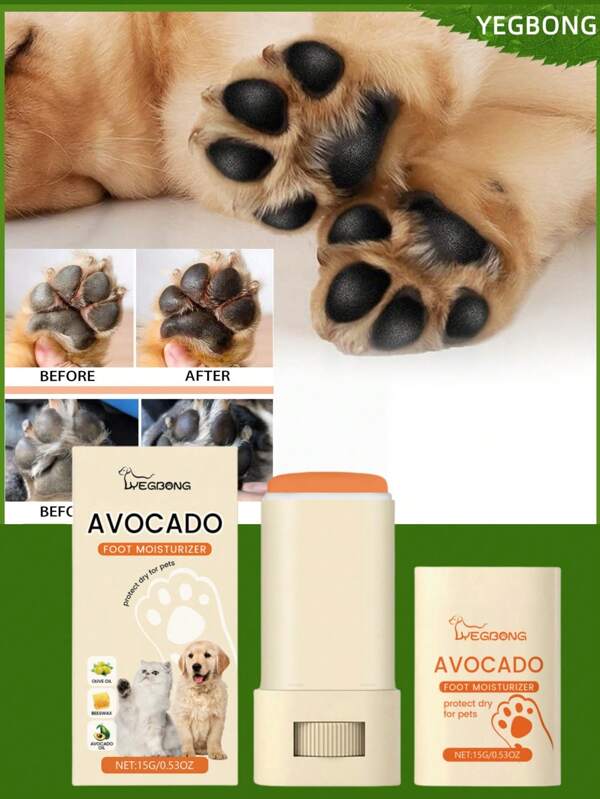 Pet Paw Care, Cat And Dog Paw Moisturizing Cream, Deep Moisturizing, Deodorizing, Decontamination, Preventing Dryness And Opening, Cleaning Moisturizing Cream, Pet Moisturizing Paw Cream. Pet Paw Cream Pet Cleaning, Long-Lasting Moisturizing Effect, Keeping The Paw Pads Moist For A Long Time, Suitable For Use All Year Round, Helping Pets Maintain Healthy Paw Pads Throughout The Year