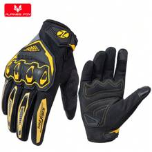 ALPINES FOX Motorcycle Gloves Men Women Touchscreen Anti-Slip Motorbike Cycling Outdoor Riding Summer Breathable Moto Racing Gloves