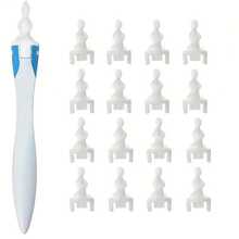 Silicone Ear Cleaning Stick, Soft & Gentle Ear Wax Removal Tool, Unscented, Stick Format, Manual Operation, No Battery Required
