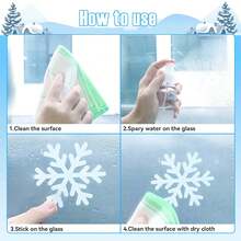 White Snowflakes Window Clings - 4 Sheets 114 Pcs Christmas Snowflake Window Clings Decal Stickers Decor For Glass Windows Classroom Home Office For Winter, Home Decor Christmas Decorations Room Decor Christmas Decorations Home Christmas Gifts Christmas Decor - Multicolor - View 3