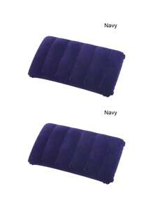 Cuscino da viaggio "gonfiabile" molto confortevole, con design a lettere in PVC floccato, perfetto per viaggi e campeggio, materassino da campeggio rettangolare auto-gonfiante, regalo eccellente per vacanze e attività all'aperto