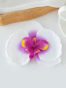 5 件彩色优雅花卉发夹套装 | 海滩波西米亚风格，甜美蝴蝶花朵发夹，爪夹，发夹，发夹，发夹，发夹，学校用品