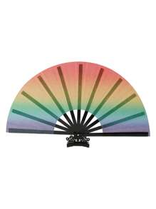 Large Glitter Fan For Line Dancing, Folding Fan,Women Hand Fan Retro Spanish Style Folding Hand Fan,13-Inch Boots On The Floor, Folding Hand Fan For EDM, Music Festival, Hot Flashes, Party, Decoration,Weddings And Dance Parties,Teacher's Day, Wedding Season, Graduation Season, Gifts For Family And Friends