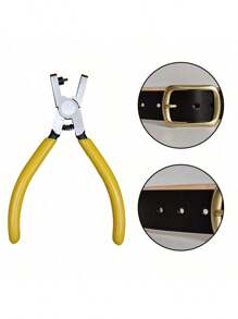 Perforadora de cinturón de reloj. Perforadora de agujeros redondos universal de 2.0 mm. Perforadora de agujeros pequeños aplicable a correas delgadas, zapatos, collares de tela para perros, proyectos domésticos o artesanales DIY