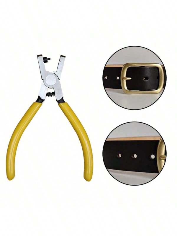Perforadora de cinturón de reloj. Perforadora de agujeros redondos universal de 2.0 mm. Perforadora de agujeros pequeños aplicable a correas delgadas, zapatos, collares de tela para perros, proyectos domésticos o artesanales DIY