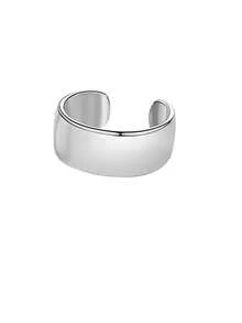 1 Set Simple Silver Chain Clip Earrings, Fashionable Design Suitable For Daily Wear, A Practical Gift For Those Who Prefer Understated Accessories