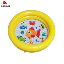 ABAHUB ABAHUB Piscina inflable, esencial para juegos acuáticos familiares, disponible para adultos, con estampados de dibujos animados, dos patrones a elegir, hecha de PVC, se puede usar para juegos acuáticos, pesca, accesorios de playa, flotadores de piscina