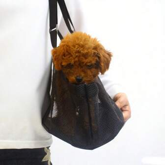 Cat & Dog Shaped Pet Carrier Bag, Comfortable Breathable Foldable Tote Handbag Suitable For Outdoor Travel Cat Carrier Cat Bag