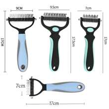 Dog Hair Remover Pet Fur Knot Cutter For Dogs Cats Comb Brushes Professional Pet Deshedding Brushes Dog Supplies No Choice