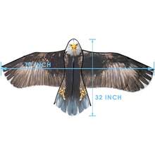 TendenciaJEKOSEN - Cometa de águila para niños y adultos, cometas grandes, fácil de volar, principiantes, cuerda de una sola línea para viajes a la playa, parque y actividades al aire última intervensiónCalidad premium - Águila calva - Ver 11