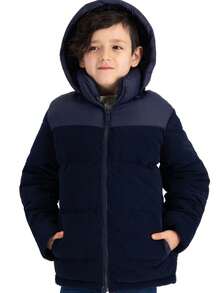 SAKERS OUTDOOR CLOTHING Tween Boys Coats - Navy Blue - View 4