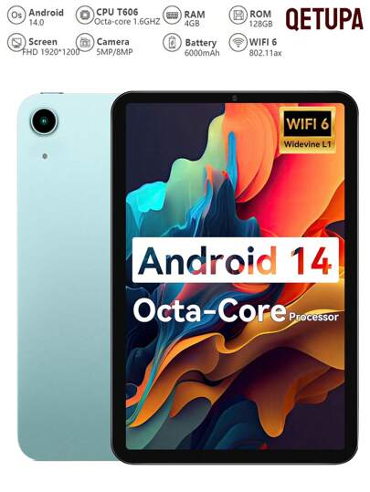 Qetupa 10.1インチタブレット 6GB RAM 128GB Qetupa 10.1