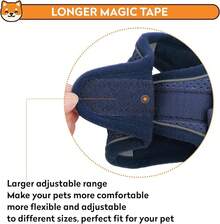 Dog Harness With Leash Set, No-Pull Step-In Reflective Pet Harness With 1 Leash Clips, Adjustable Soft Padded  Dog Vest Small Medium Large Dogs, Cats(Bright Red, XXXSmall)8GGY - 藍色 - 查看 5
