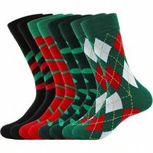 A4-8 pares de calcetines navideños
