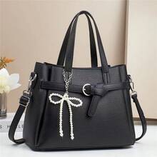 Women Top Handle Bags - 灰色 - 查看 4