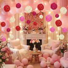 Vases - Blanc, rose, rose, rouge, rouge. - Voir 7