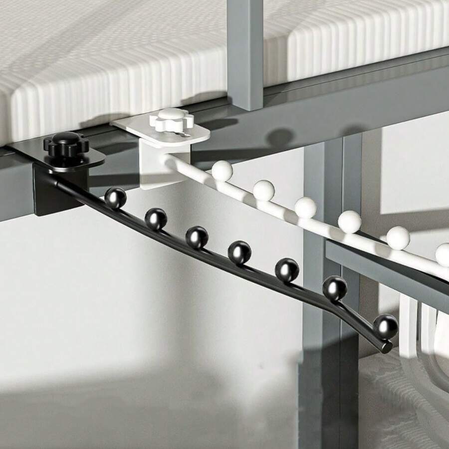 1 Móc Treo Quần Áo Gắn Tường Dành Cho Ký Túc Sinh Viên, Giá Phơi Đồ Tiết Kiệm Bên Giường, Giá Tổ Chức Tủ Quần Áo Nhỏ Gọn và Móc Treo Quần Áo Đa Chức Năng Cho Phòng Nhỏ, Móc Treo Quần Áo Đa Năng Cho Việc Chăm Sóc Tủ Quần Áo Hàng Ngày, Kệ Gắn Nhẹ Nhưng Chắc Chắn, Dễ Lắp Đặt, Hoàn Hảo Cho Ký Túc Sinh Viên, Căn Hộ và Không Gian Sống Chung, Giải Pháp Tủ Quần Áo Gọn Gàng và Thiết Thực - Nhiều màu - Xem 1