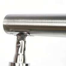 Disabled Access Outdoor Steel Handrail Grabrail Safety Rail Mobility Aid 80cm UK - Silver - View 6