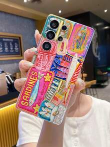 1pc Fish Shaped Phone Case, Precise Lens Protection Compatible With Samsung, Nothing, Pixel, INFINIX, Xiaomi Redmi - Multicolor - View 4