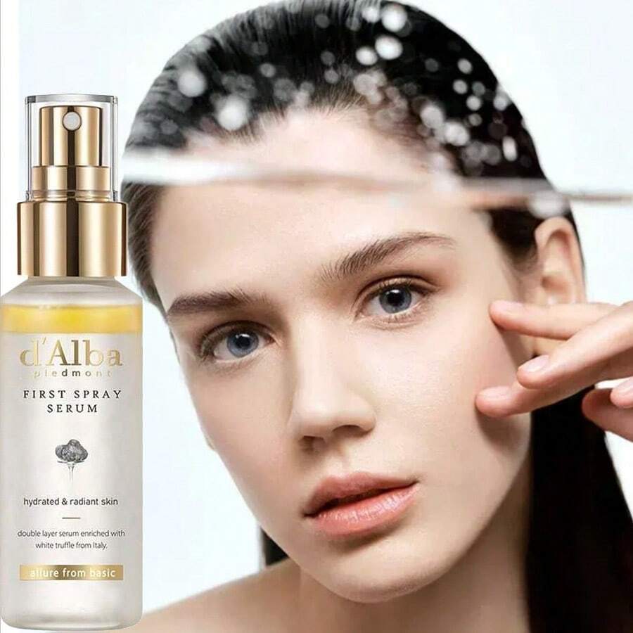 Italian White Truffle First Spray Serum, Vegan Skin Care, Hydrating Face Moisturizer, Glow Serum For Radiant Skin, Non Comedogenic, All In One Mist