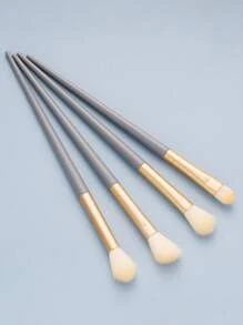 8支装中性色便携多功能眼影刷，打造完美眼妆，适合所有肤质，化妆包必备，包含眉刷、眼影刷、螺旋刷等。 - 彩色 - 查看 7