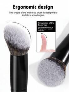 MAANGE Bộ cọ trang điểm chuyên nghiệp hai đầu 1/2/3/6/7 món, chất liệu mềm mại, đa chức năng, kèm hộp giấy, bao gồm cọ phấn phủ, cọ má hồng, cọ che khuyết điểm, cọ tán màu, cọ nền, cọ tạo khối, phù hợp với mọi loại da, lý tưởng cho sử dụng hàng ngày và khi đi du lịch, món quà tuyệt vời dành cho phụ nữ và các cô gái. - trắng - Xem 9