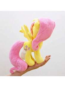 Spin Master Peluche de peluche oficial y auténtico de My Little Pony de 30 cm, muñeco de peluche de anime de dibujos animados suave, juguete Kawaii, idea de regalo para niñas (Fluttershy)
