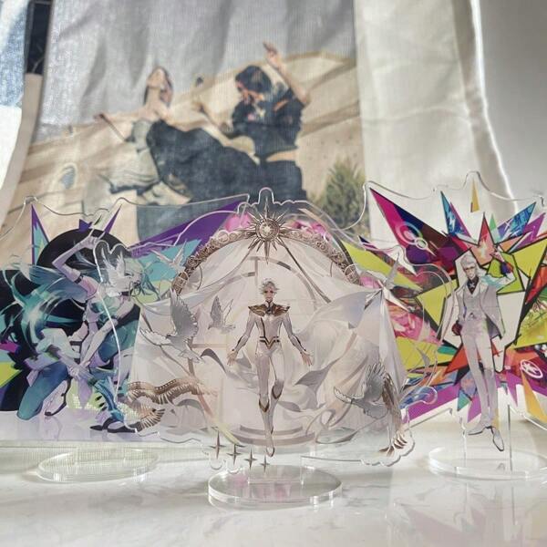 Soporte Acrylic "Convex Hero X" - Figura de anime, decoración de escritorio y hogar, regalo de cumpleaños perfecto para amigos, Regalo de vuelta a la escuela