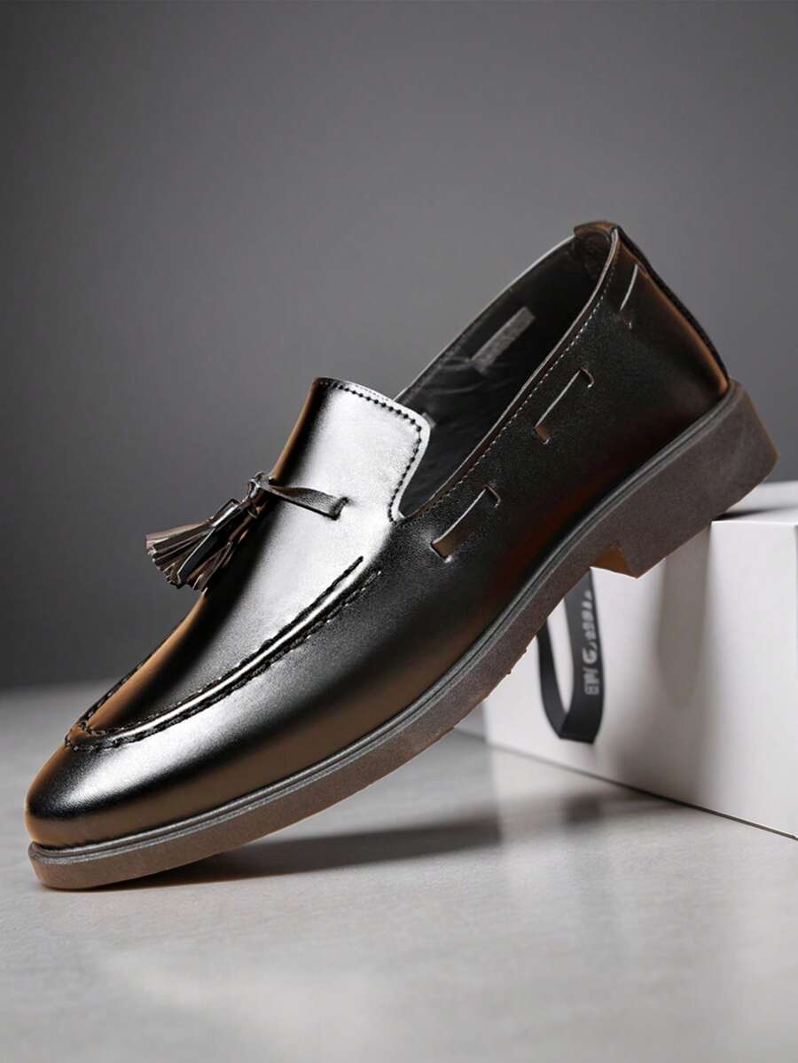 男士乐福鞋正装鞋尺码 39-47，优质皮鞋，适合秋冬季城市聚会、工作、度假，舒适平底鞋，休闲、户外、日常通勤、工作、派对、万圣节、校园、学生、教师、青年、中年、旅行、四季皆宜