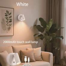 1pc Wireless Spotlight, LED Night Light With 3 Color Modes To Choose From, USB Powered, Rechargeable Wall Light With Remote Control, Suitable For Artwork And Plant Display - Warm Light/white Light/neutral Light - View 15
