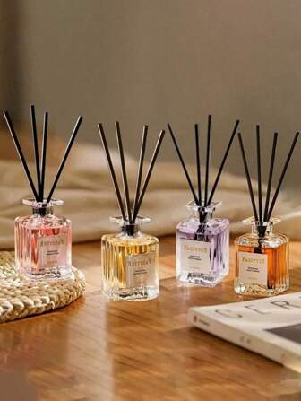 1个无焰香氛扩散器，北欧风格液体香氛，适用于卧室、浴室、酒店、汽车，空气清新剂，持久留香，除臭剂