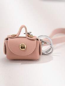 1 pieza Monedero pequeño multicolor al azar - Mini bolsa de almacenamiento, adorno de llavero creativo, pequeño regalo