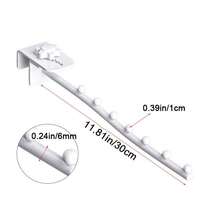 1 Móc Treo Quần Áo Gắn Tường Dành Cho Ký Túc Sinh Viên, Giá Phơi Đồ Tiết Kiệm Bên Giường, Giá Tổ Chức Tủ Quần Áo Nhỏ Gọn và Móc Treo Quần Áo Đa Chức Năng Cho Phòng Nhỏ, Móc Treo Quần Áo Đa Năng Cho Việc Chăm Sóc Tủ Quần Áo Hàng Ngày, Kệ Gắn Nhẹ Nhưng Chắc Chắn, Dễ Lắp Đặt, Hoàn Hảo Cho Ký Túc Sinh Viên, Căn Hộ và Không Gian Sống Chung, Giải Pháp Tủ Quần Áo Gọn Gàng và Thiết Thực - Nhiều màu - Xem 7