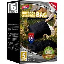 KOCWELL Bamboo Bag Storage Organizer 2 Wrap Dispenser With Cutter And 4 Slots Food Storage Bags Container Kitchen Drawer Plastic Bags Storage Organization For Gallon Quart Sandwich Snack Bags Daily Pick - 5Pack - View 1